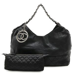 Chanel Coco Cabas Leather Shoulder Bag